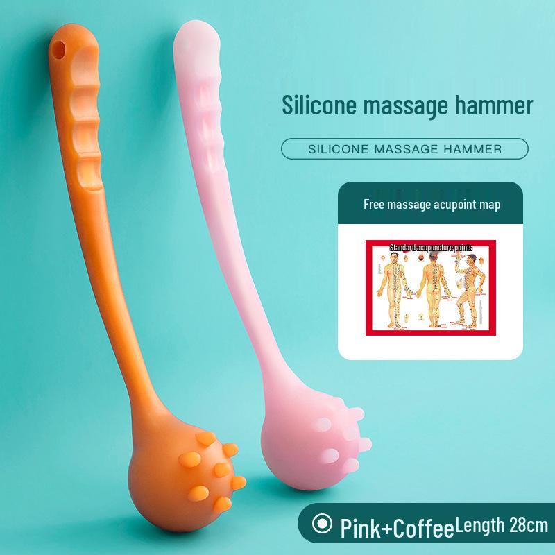 Cervical Silicone Massage Hammer for Back and Shoulders