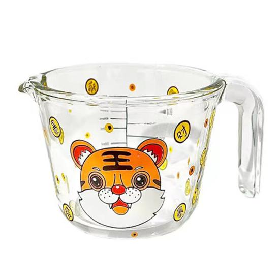 Glass Measuring Cup With Spout 500Ml Heat-Resistant Kitchen Measuring Tool Microwave Safe