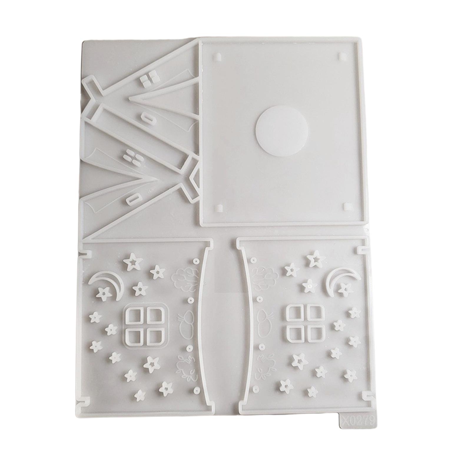 

Модный набор форм для брелоков из прочного силикона в виде палатки, материалы для рукоделия, эпоксидная смола, шармы в виде букв для персонализации ювелирных изделий