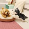 Simulation Pet Husky Corgi Plush Toy Cute Cartoon Animal Labrador Stuffed Doll Home Decor Gifts For Girl