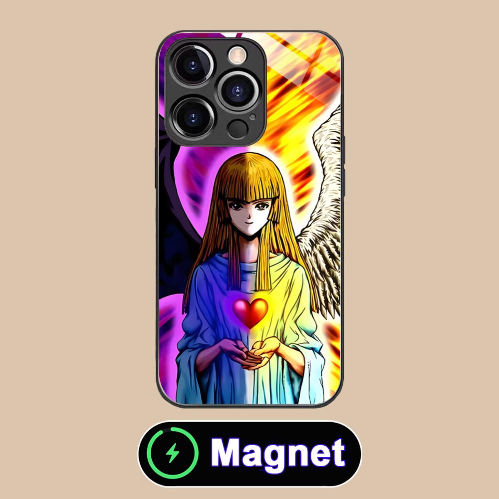 

Yugioh Change of Heart Phone Case for iPhone 17 16 15 14 13 12 11 Air Pro Max Plus Mini Glass MagSafe Cover iPhone 11 Pro Max