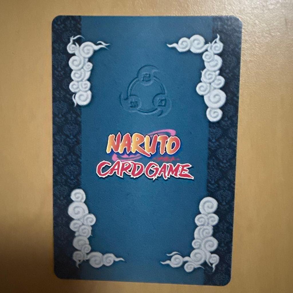 Used NARUTO Naruto Card Game Second Hokage Suiton/Hard Whirlpool Blade Sparkling Rare Card