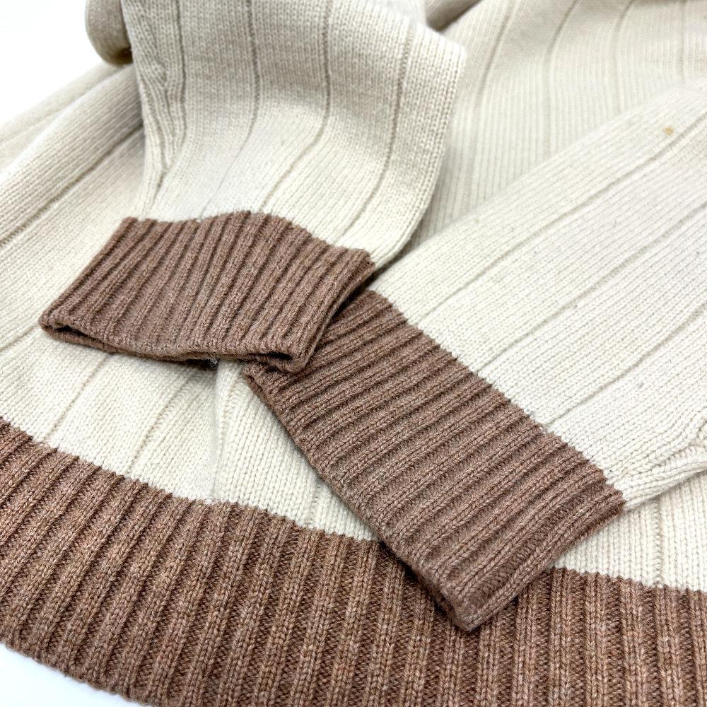 GUCCI 716348XKCQD 23SS Ribbed crew neck long sleeve knit top apparel sweater