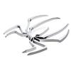 Universal Emblem Silver/Gold 3D Car Stickers Metal Chrome Auto Decal Spider Shape