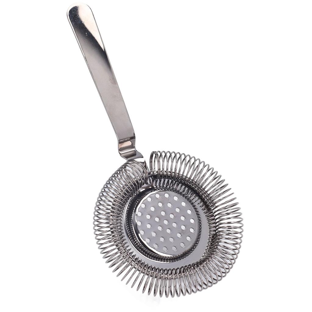 Bar Strainer Fine Filtering Professional Stainless Steel Cocktail Strainer for Bartending Restaurant Party