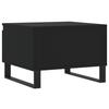 Coffee Tables 2 pcs Black 50 x 46 x 35 cm Engineered Wood