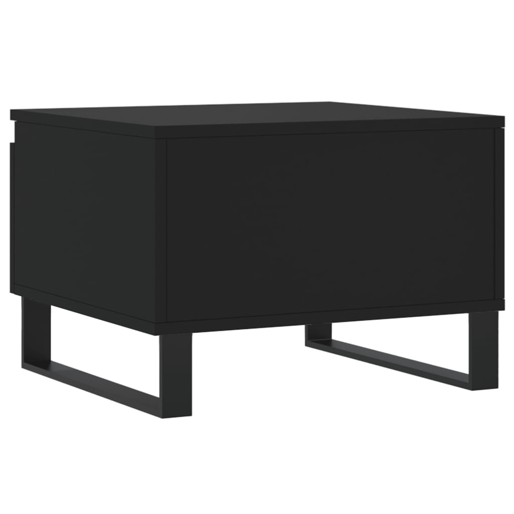Coffee Tables 2 pcs Black 50 x 46 x 35 cm Engineered Wood