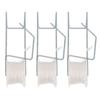 6Pcs Plant Roller Hooks with 49.2ft Twine Galvanizing Steel Wire Stable Support Flower Vine Twine Crop Trelli Kit for Greenhouse Farm