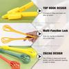 3 Pack Multifunctional Egg Beater, 2 in 1 Food Clip Handheld Egg Whisk Blender Bread Clip for Cooking Salad Mixer and Food Clip, Household Kitchen