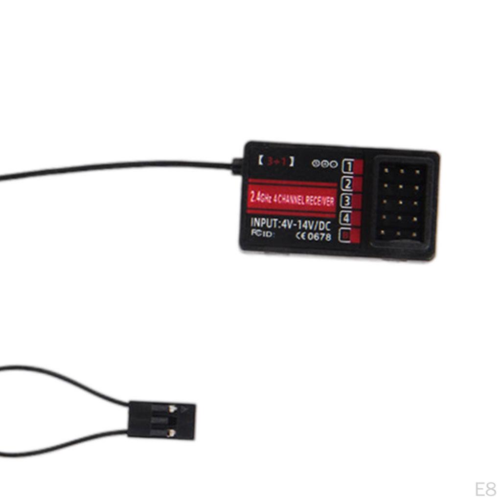 4Channels Radio with Receiver for RC boat Tank Accessory