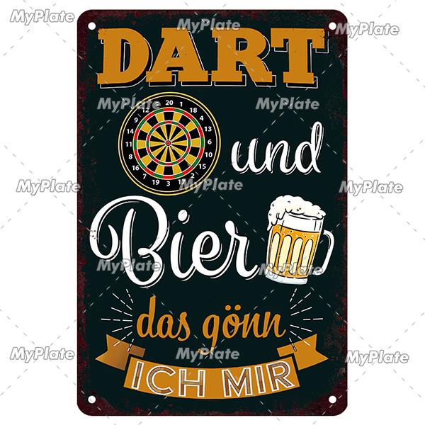 MyPlate Darts 180 Metal Sign Beer Bar Vintage Plaque Shop Tin Sign Plate Wall Decor For Bar Club Art Painting Poster Gift