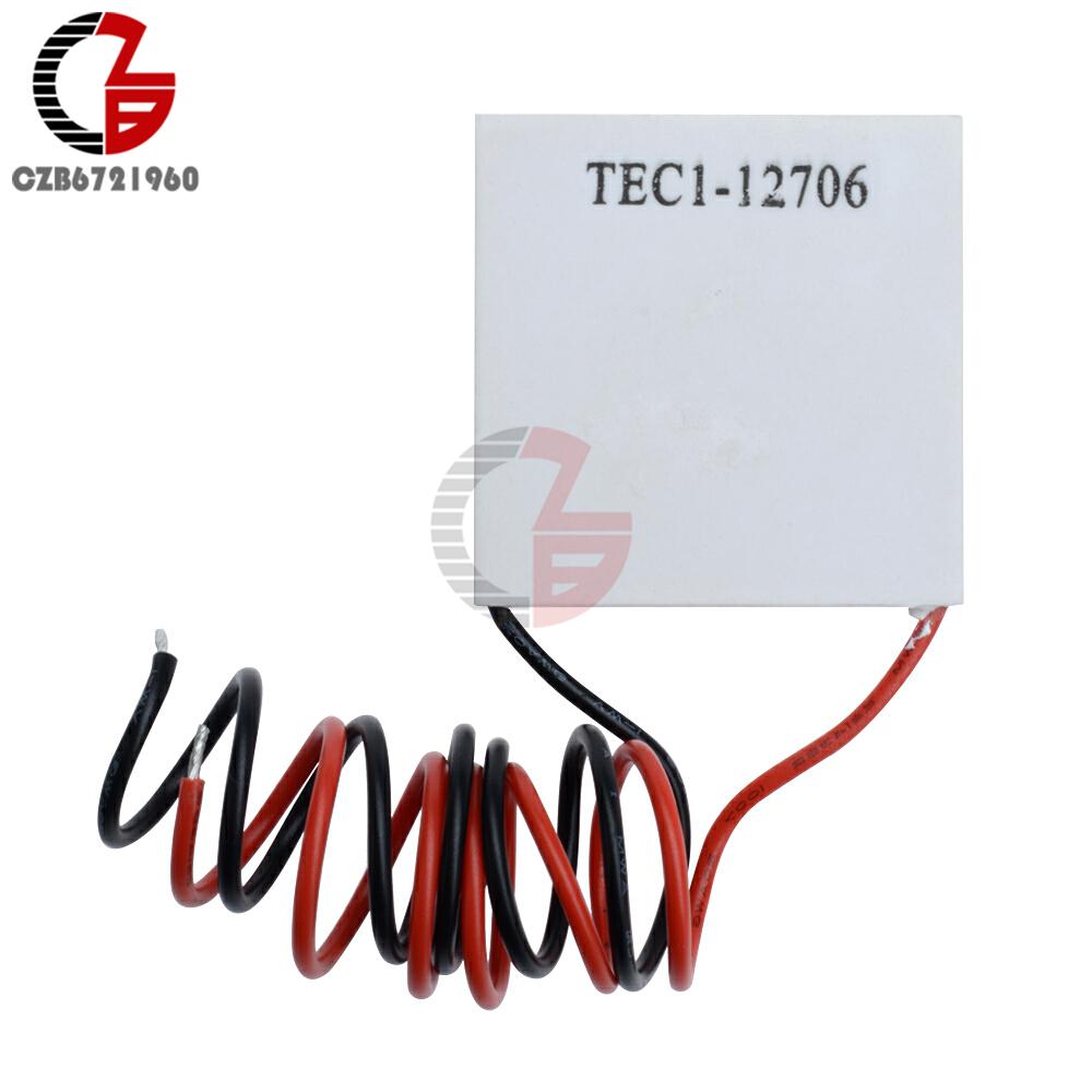 

TEC1-12715 TEC1-12706 TEC1-12703 Refrigeration Unit Radiator 40X40MM 12V Cooler Peltier Thermoelectric Element Module