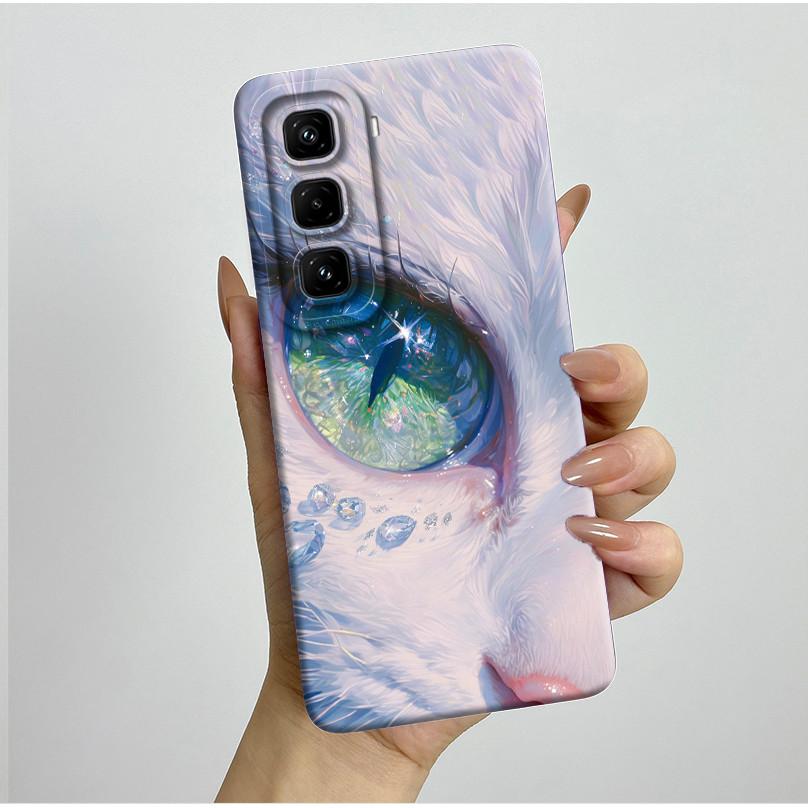 For Infinix Hot 50 Pro 4G Case Pretty Flowers Soft Silicone Shell Cover For Infinix Hot 50 Pro Plu 4G Phone Case Hot50Pro Coque