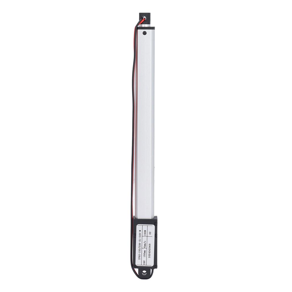 DC24V Mini Electric Actuator Wingless Automatic Lifting Rod Reciprocating Linear Actuator 4mm/s 150m