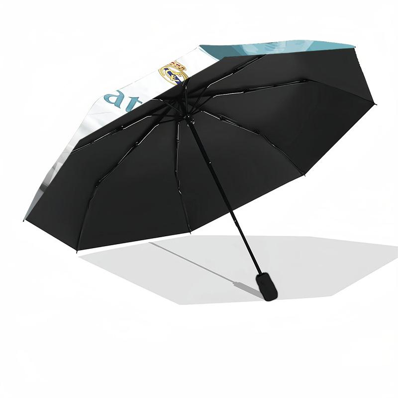 Cristiano Ronaldo Celebration Automatic Umbrella Compact 8-Rib Design Foldable Design All-Season Travel Fashionable Gift for Festivals