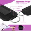 Sports Ankle Strap for Cable Machines Enhanced Booty Glute Leg Gym Ankle Cuff for Kickbacks Adjustable D-Ring Support Cuffs