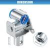X AUTOHAUX Gear Shift Joint Complete #35047-AC030 Manual Shifter Bushing Linkage Joint Fits Sub Aru Compatible with Baja 2002-2006