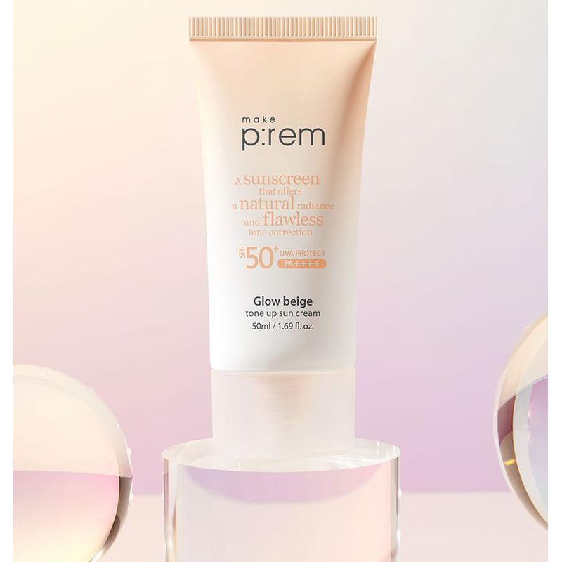 Machen p:rem - Glow Beige Tone Up Sonnencreme