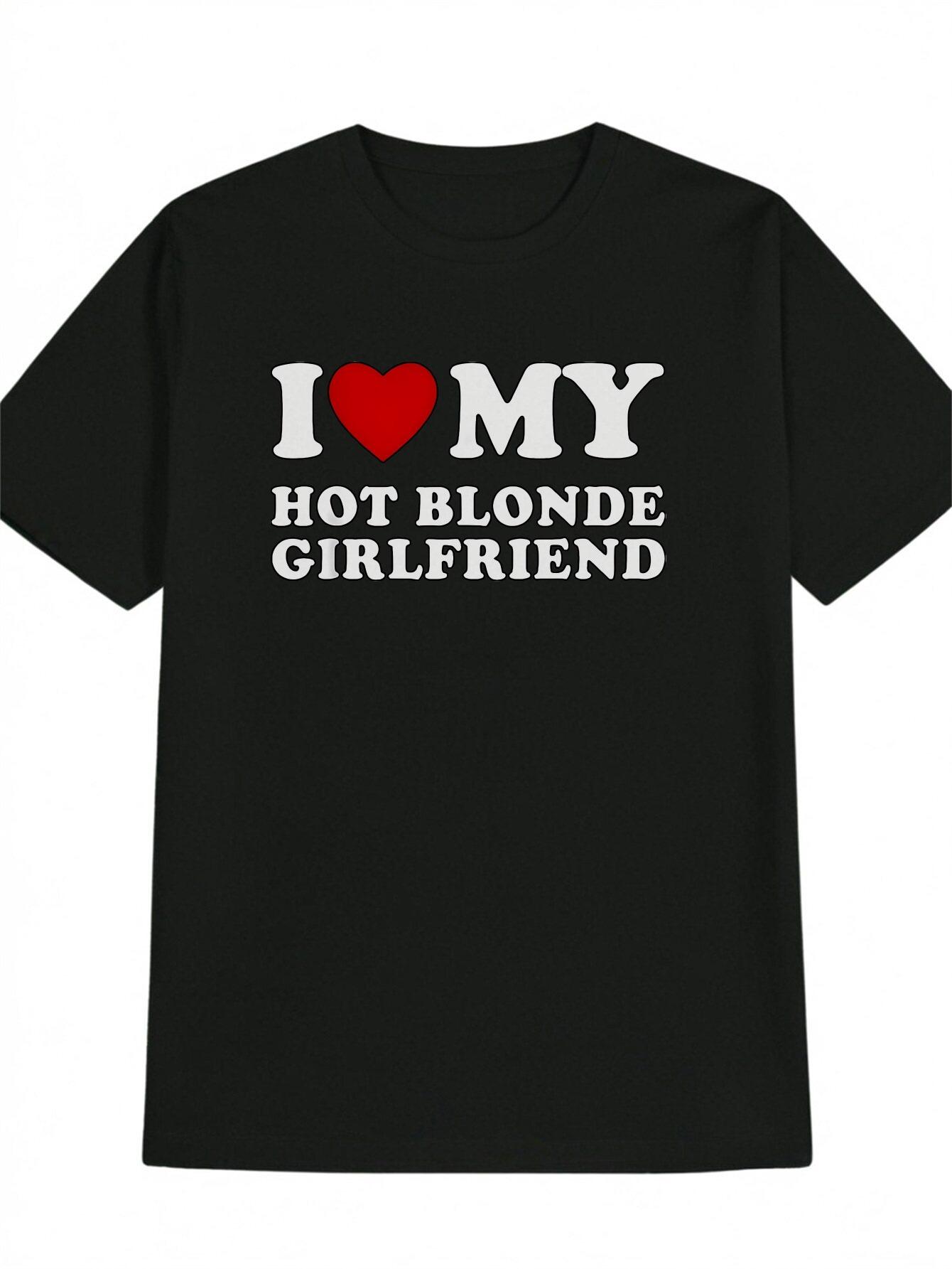 T-Shirt y2k I Love My Hot Black/Red 4XL