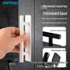 Durable No-Drill White Wooden Door & Cabinet Handle