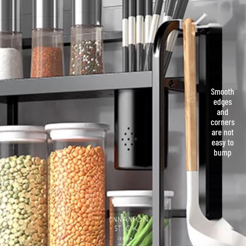 Multifunktionales Küchenregal