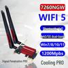 MT7925 Tri-band PCIe Network Card - WIFI7 Gigabit 5G/6G for Desktop