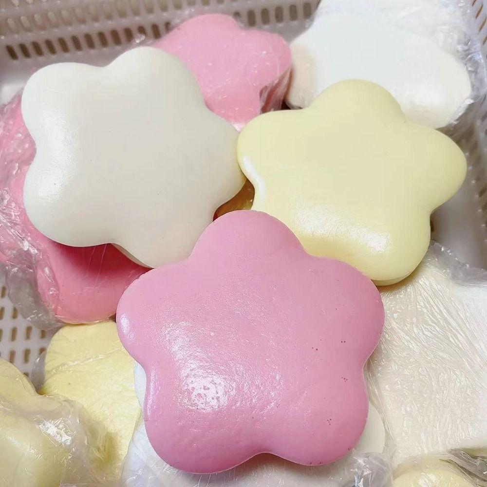 

Simulation Slow Rebound Star Toy Slow Rise Sticky Star Pinch Toy Children рожевий