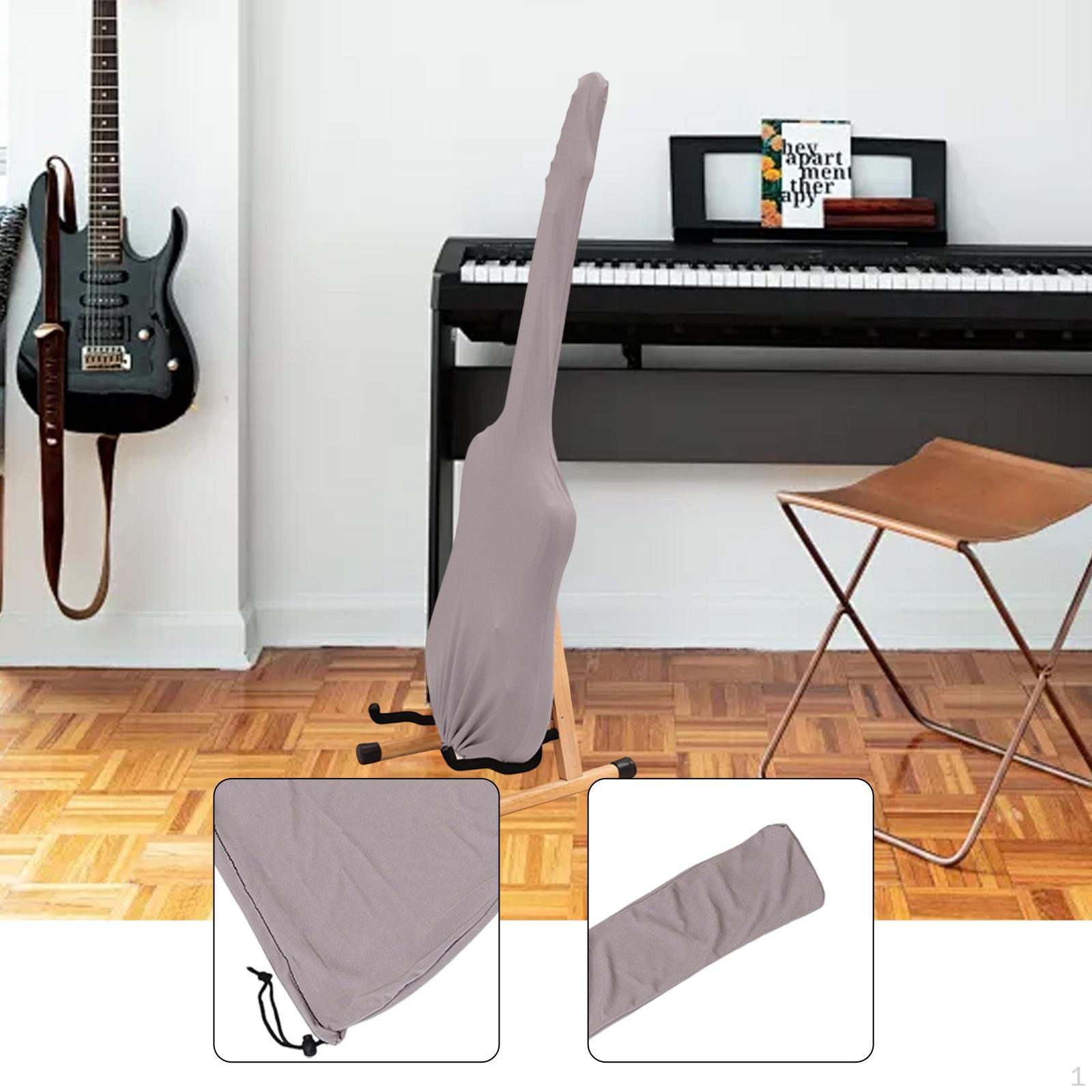 

Guitar Case, Elastic, Multipurpose, Washable, Practical, Wear-resistant, for Acoustic And Classical сірий колір