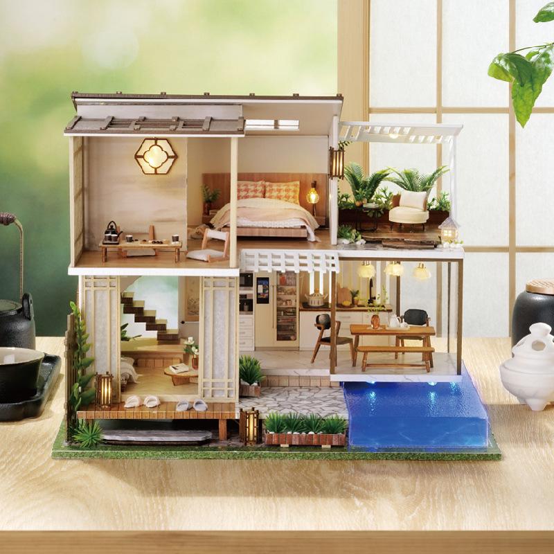 Zhi Qu Wu DIY Элегантная двухэтажная вилла с садом и бассейном DIY