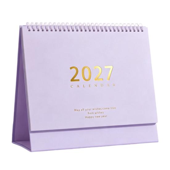 Blocco Lista di Controllo Attività Calendario da Scrivania 2026-2027, Ottobre 2026-Dicembre 2027 Calendario 14 Mesi, Grande Planner Accademico per Studenti Pianificazione Desktop, Organizzazione