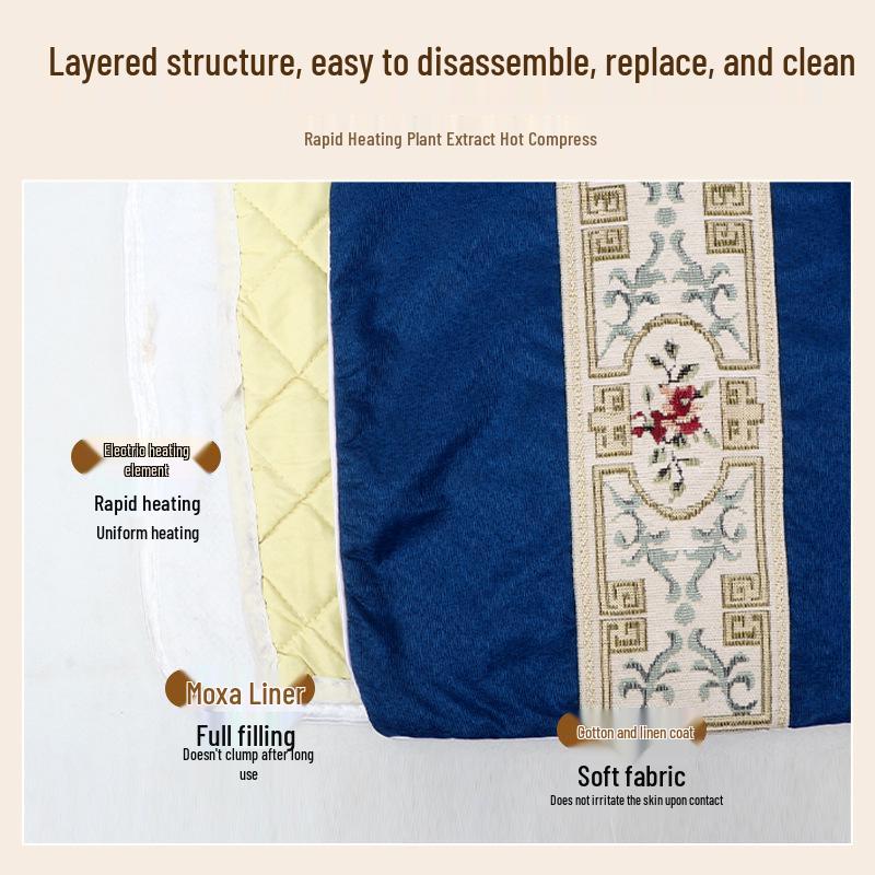 Electric Heating Ai Rong Seat Cushion and Blanket - Winter Home Office Hot Compress Ai Cao Cushion