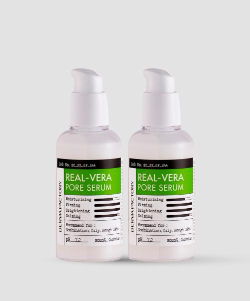 Derma Factory Real Vera Pore Serum 80ml (2-Pack) NONE