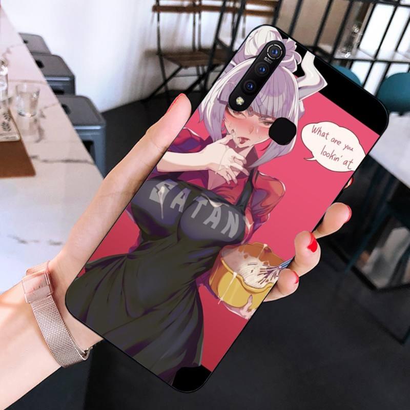 Custodia Carina per Telefono Helltaker per Huawei Mate 40 30 20 10 Pro Lite Nova 9 8 5T Y7p Y7 Cover Nera Morbida per Telefono