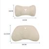 AAAID1 Car Seat Headrest Pad Plush Protect Lumbar Cushion Accessories Sticker For Tesla Model 3 Y S Coil Bonina X Cybertruck Highland