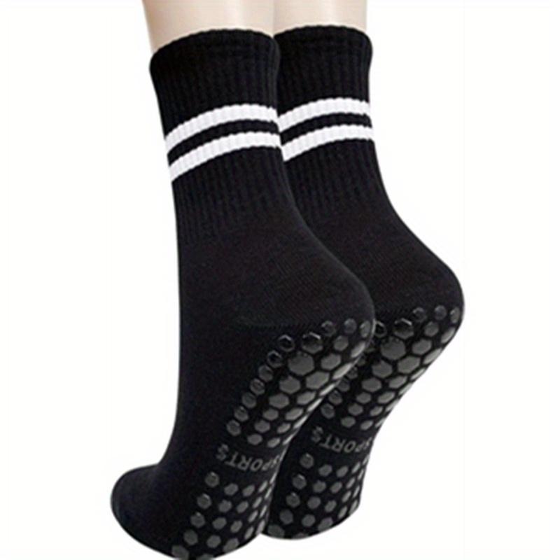 1PACK/3 Pairs of Women's Yoga Socks, Middle Tube Socks, Women's Pilates Socks, Ballet Barefoot Exercise Socks
