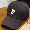 The P Letter Embroidery Mens Summer Sun Protection Baseball Cap Hat Breathable