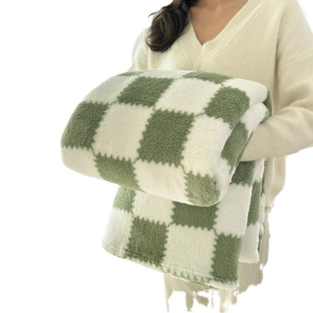 Shu Mian Fleece Blanket Bed Sheet Plush Double sided Summer Air Conditioning Cover Blanket Office Blanket