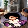 1pc Prince2 Design Printed Area Round Carpet for Bedroom Living Room Home Decor Rugs Mat Non Slip Mat Rug for Bedside