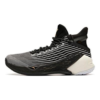 KT4 Playoffs Shock Absorption Non-Slip Wear-Resistant High-Top Basketball Shoes Men Sneaker Black White 11921101-4