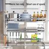 Miflame Stainless Steel Over-Sink Dish Drying Rack