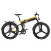 Foldable electric bicycle LANKELEISI XT750 Sport ,500W motor, a 48V 12.8Ah battery, a top speed of 35 km/h, a range of 110km, and 26*2.35 inch tires.