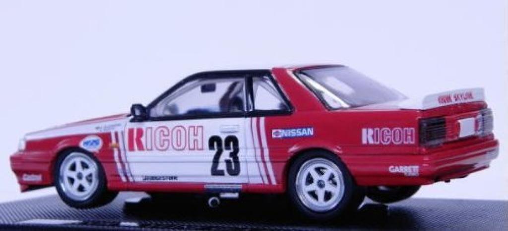 Ebro Ricoh Skyline 1988 Finished Product 1/43 GTS-R Gr.A White/Red