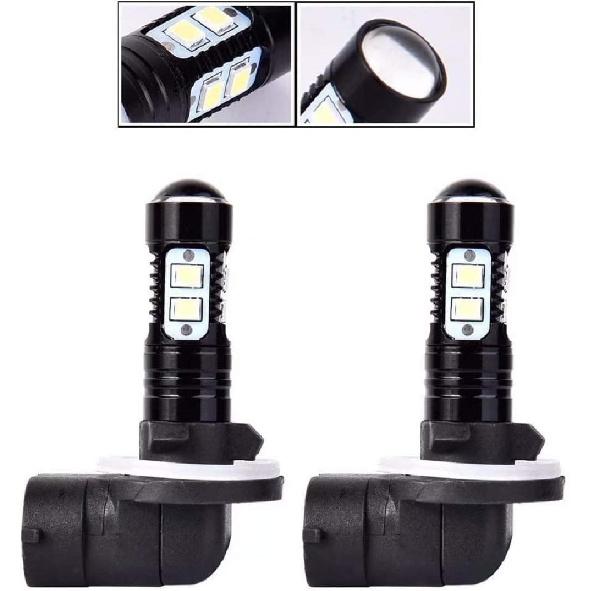 50W Super Bright 881, 889, 862, 886, 894, 896, 898 10 LED Fog Light Bulbs 881 DRL Lights Daytime Runnig Lights, 6500K Cool White 2 Pack