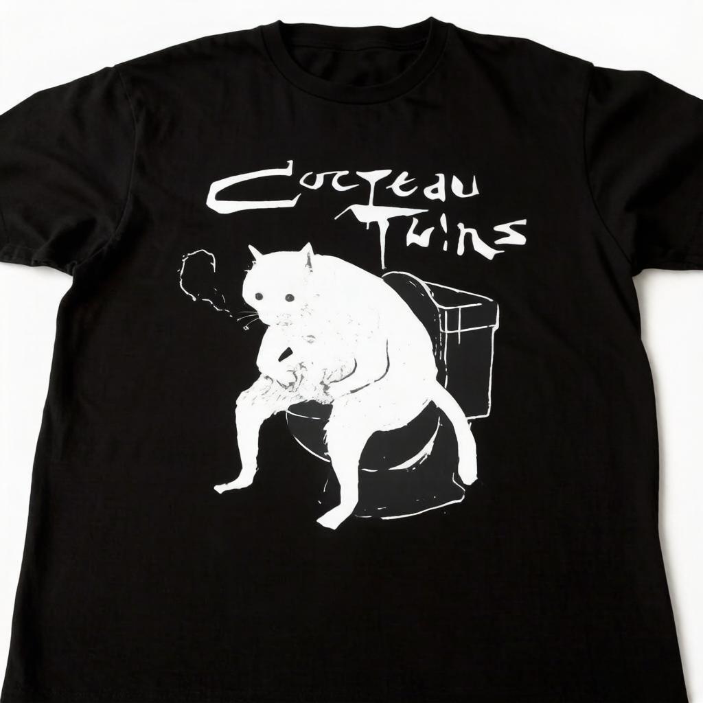 Classic Cocteau Twins Band TShirt Cotton Unisex Y2k Clothes Unisex Cheap Clothing Drip Clothing Luxury Unisexs Clothing XXL