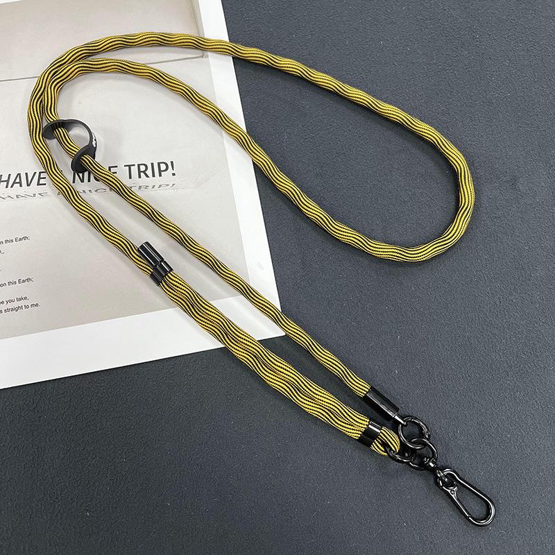 Mobile Phone Lanyard Crossbody Neck 1MM Polyester Mobile Phone Rope Neck Crossbody Adjustable Hand + Lanyard Crossbody Can Be Carried