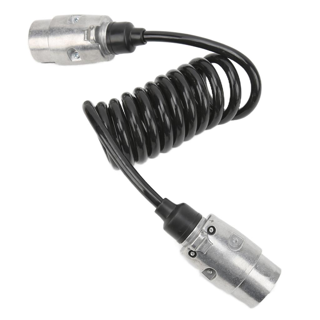Anhängerstecker Verlängerungskabel 2 Meter 7-polig Metall Europäischer Standard Autozubehör