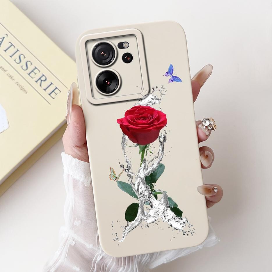 For Xiaomi 13T Pro Case Cool Fashion Machine Painted Cover Soft TPU Matte Phone Case For Xiaomi Mi 13T Pro Mi13T 13TPro 5G Shell