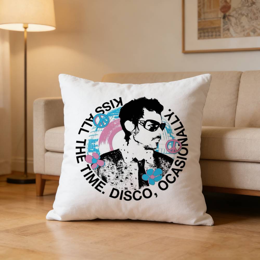 Singer HHaRRy Music Pillow Case Pattern Printed Pillowcase For Living Room Sofa Cushion Cover