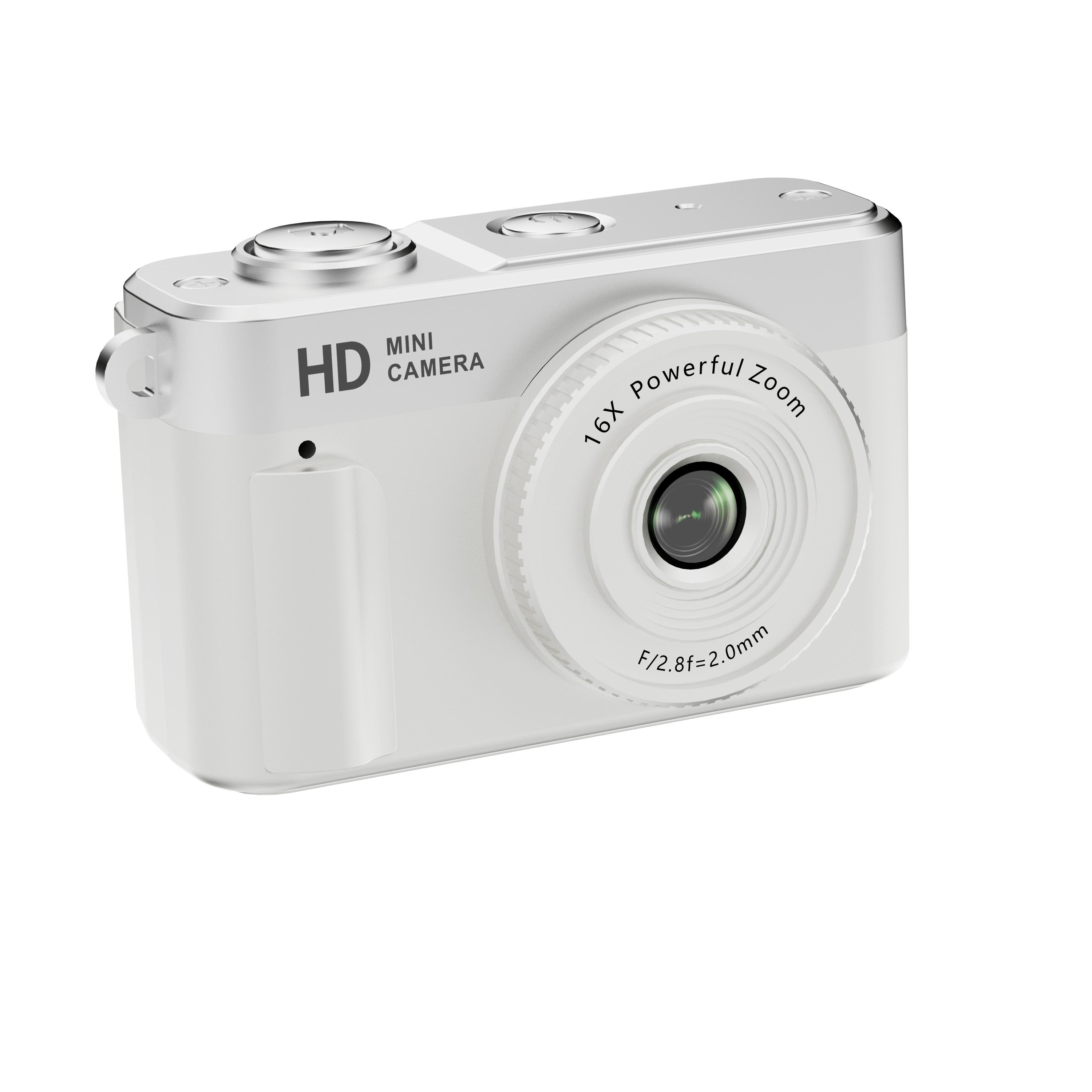 S3 Pocket Camera for Kids 1080P HD Micro Digital Camcorder 16X Zoom 0.96 Inch IPS Screen Portable Video Recorder Creative Gift