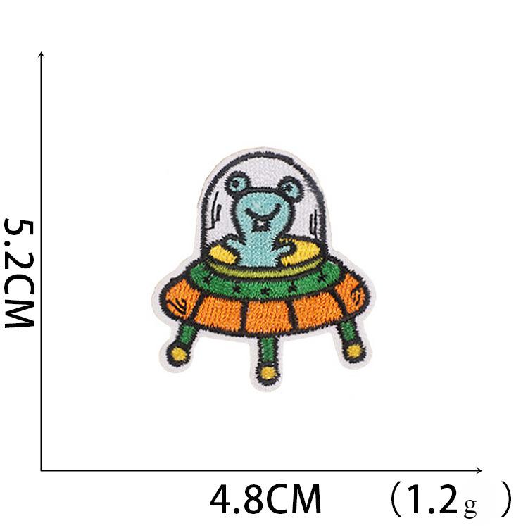 1Pc Astronaut Style Repair Clothing Home Decoration Embroidery Patches